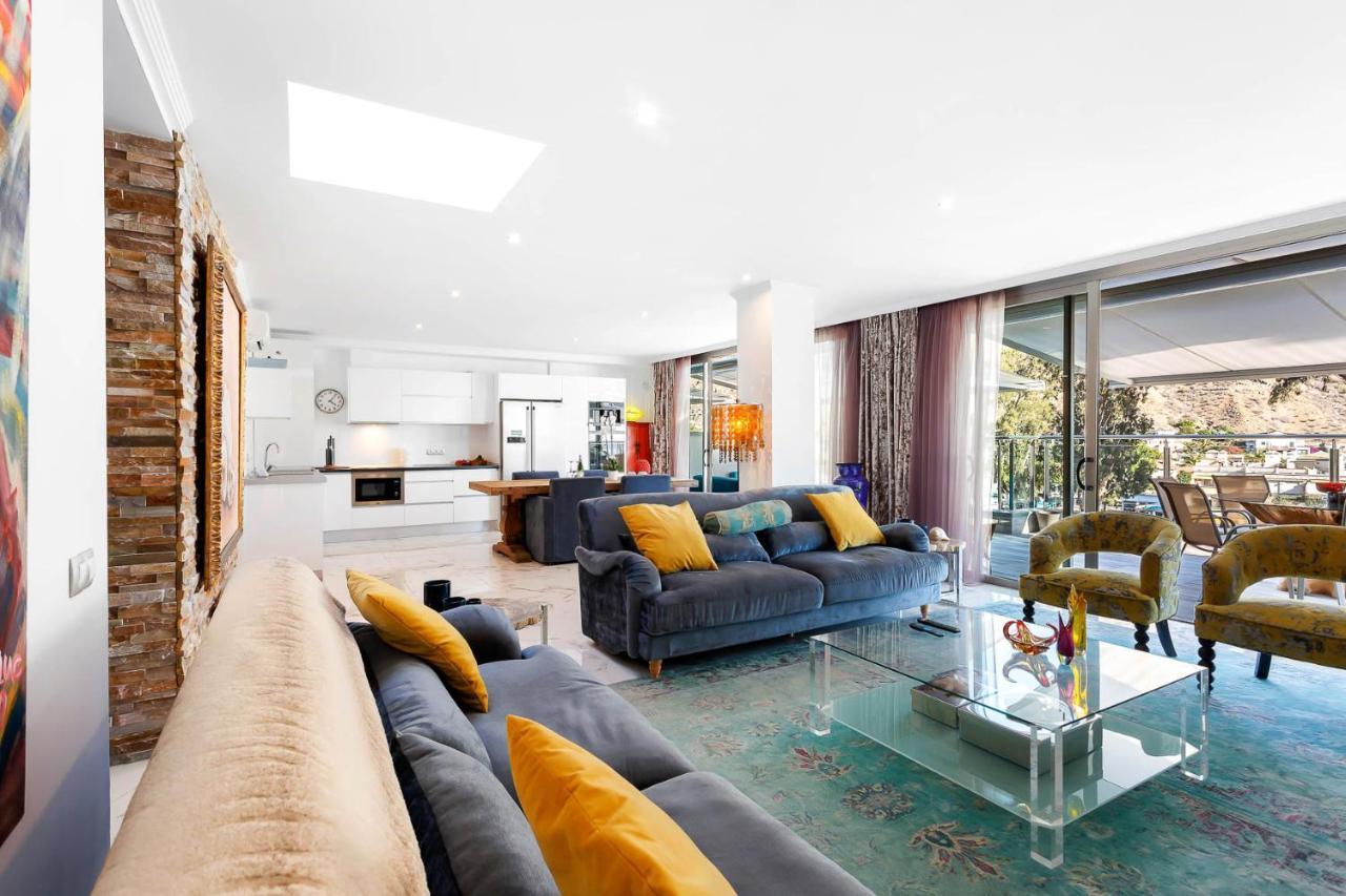 Rivera Del Puerto Luxury Penthouse With Great Terrace And Sea View 푸에르토 데 모간 외부 사진